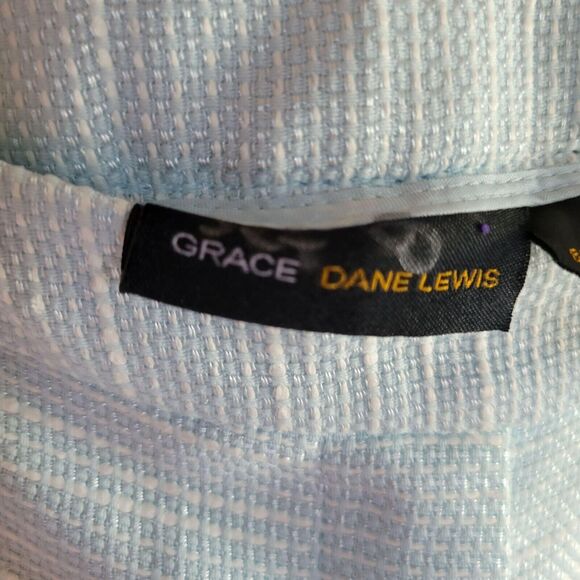 Grace Dane Lewis Womens Pants Mint 12 Plus Size Trousers Straight Leg - Picture 6 of 8